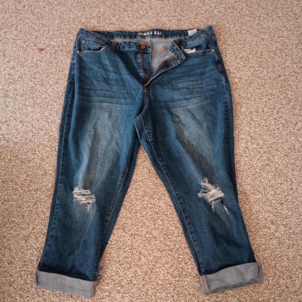 Denim&Co Women's Blue Jeans Size 20W